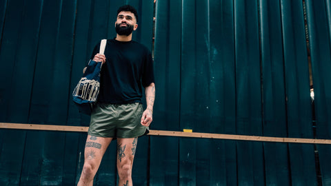 Short Shorts With Detachable Mesh Liner®