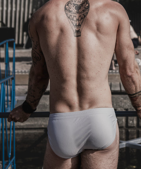 POND3 Sport Swim Brief '25 Grey Haze