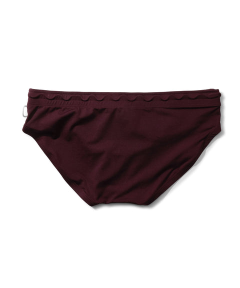 POND1 Swim Brief '24 Classy Burgundy