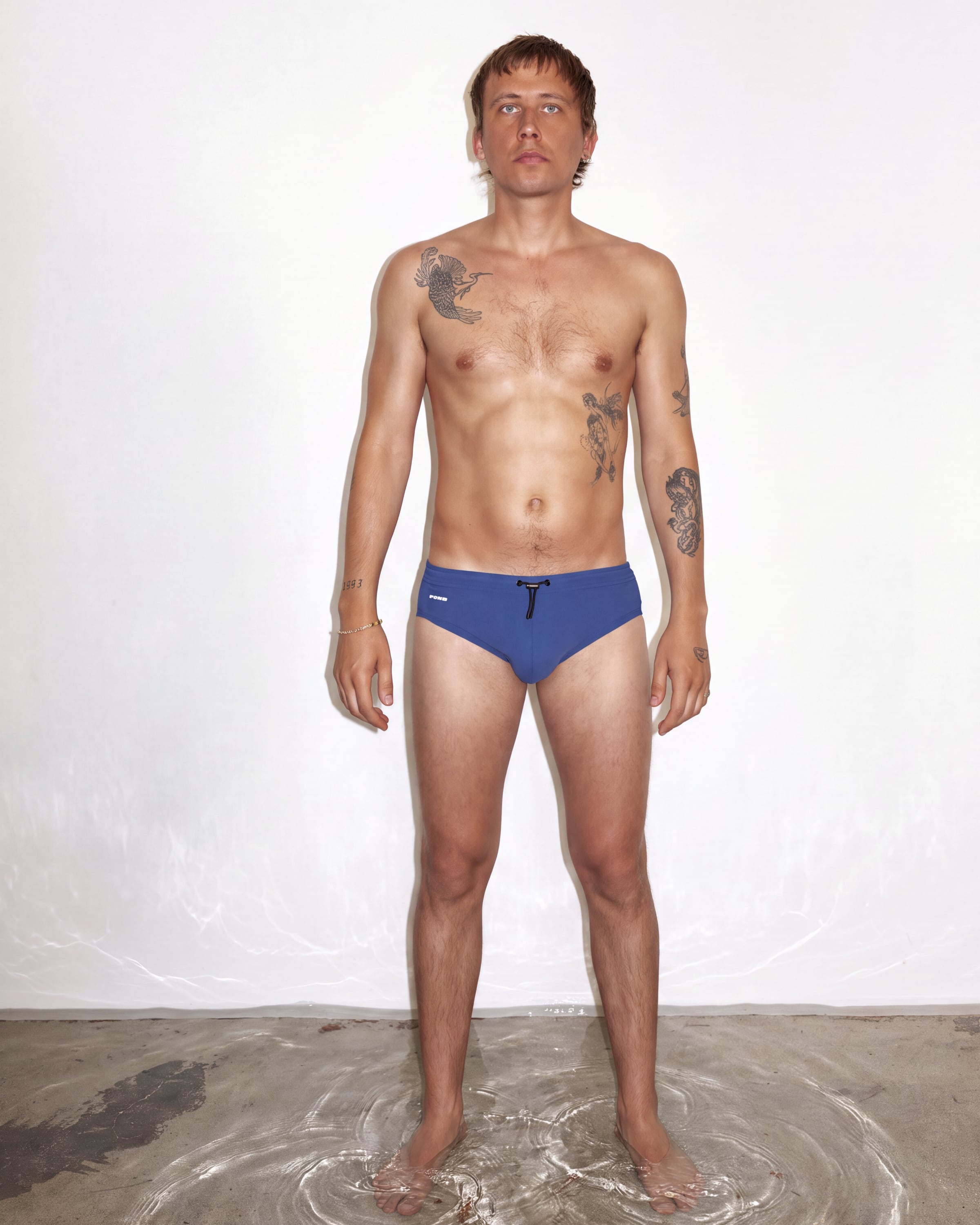 Harbour Swim Brief 3.5" Dust Blue