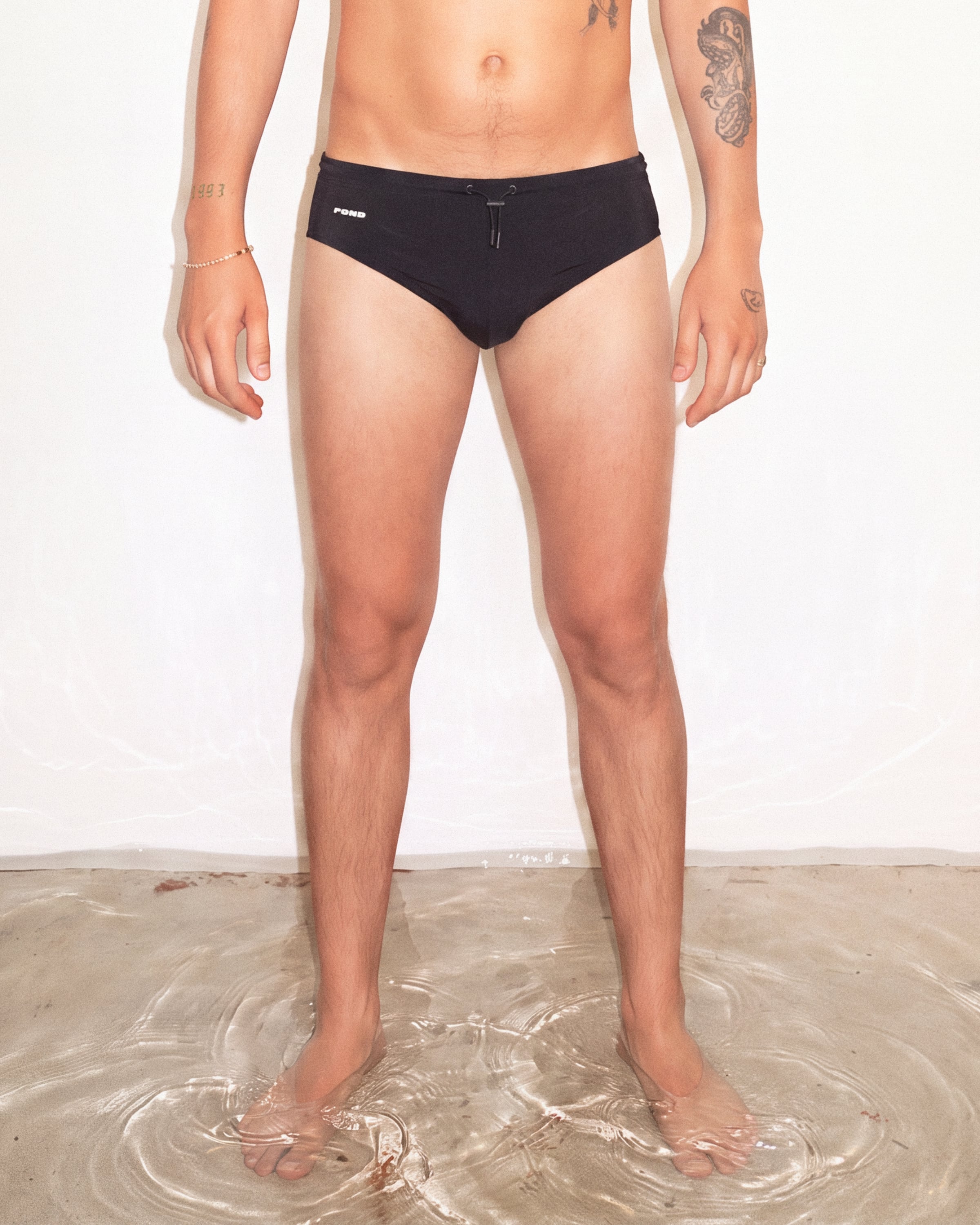 Harbour Swim Brief 3.5" Black