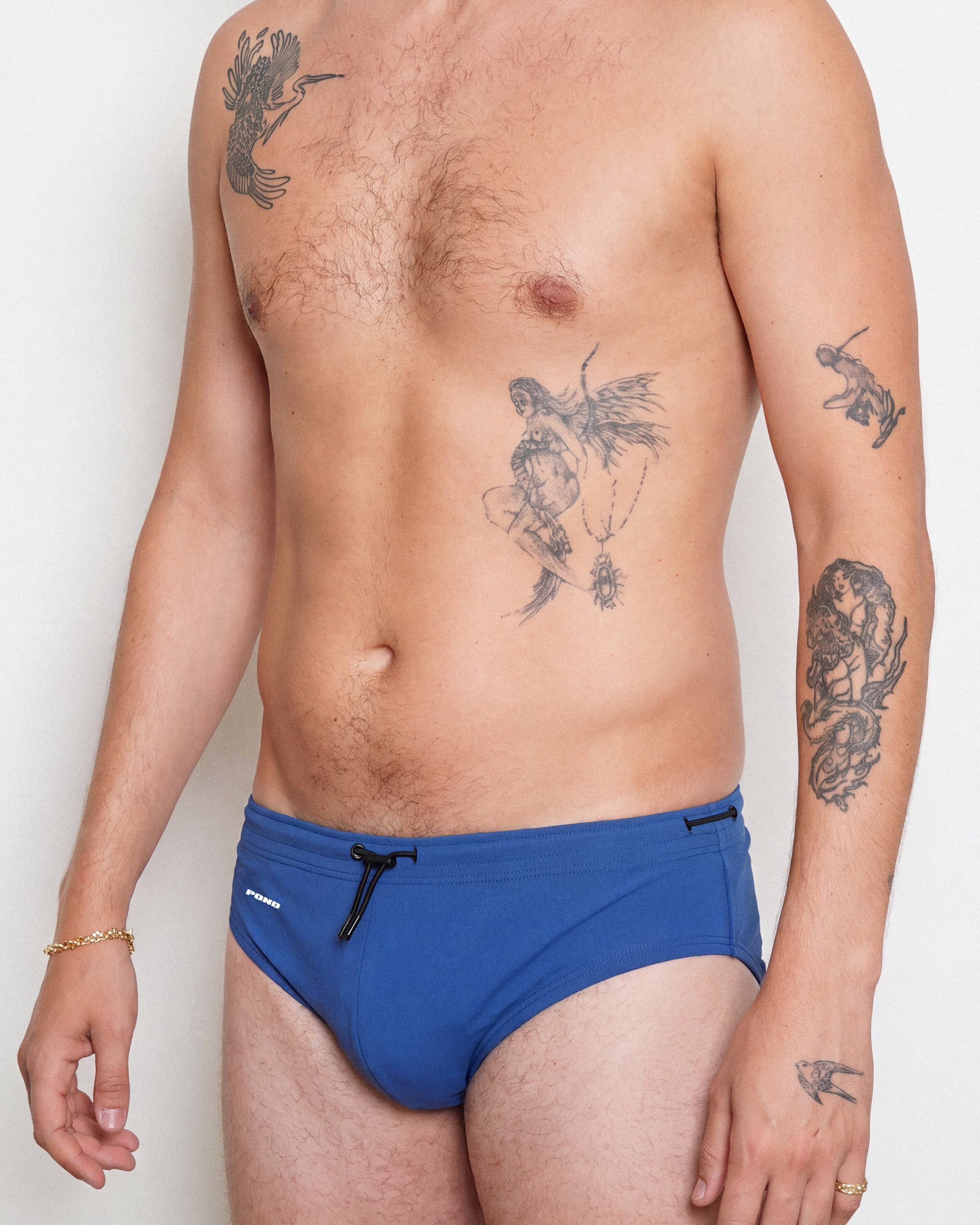 Harbour Swim Brief 3.5" Dust Blue