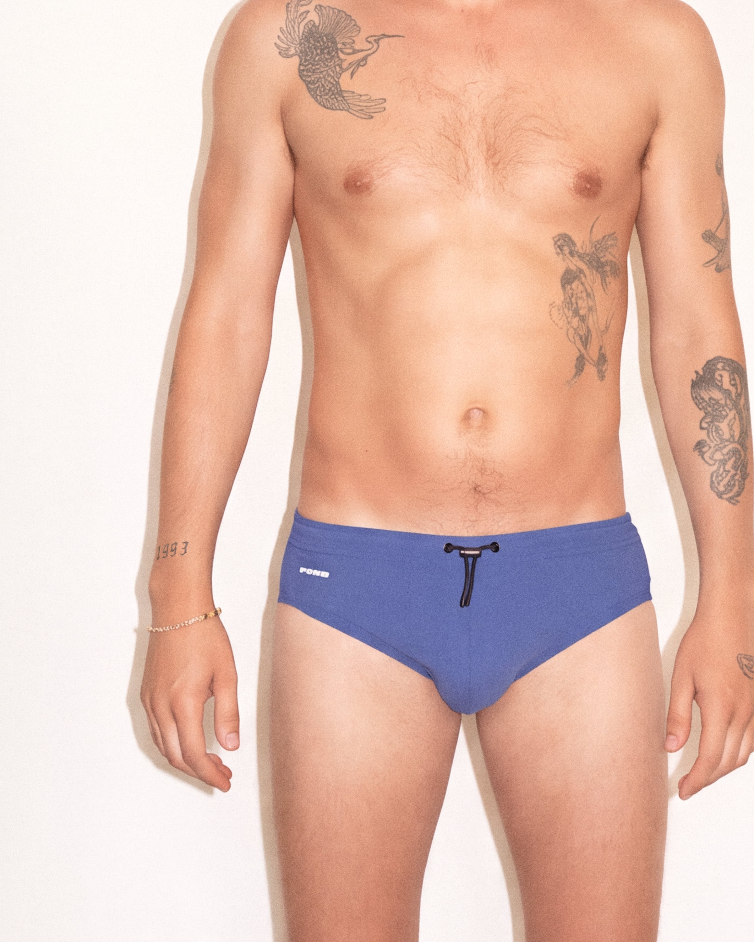 Harbour Swim Brief 3.5" Dust Blue