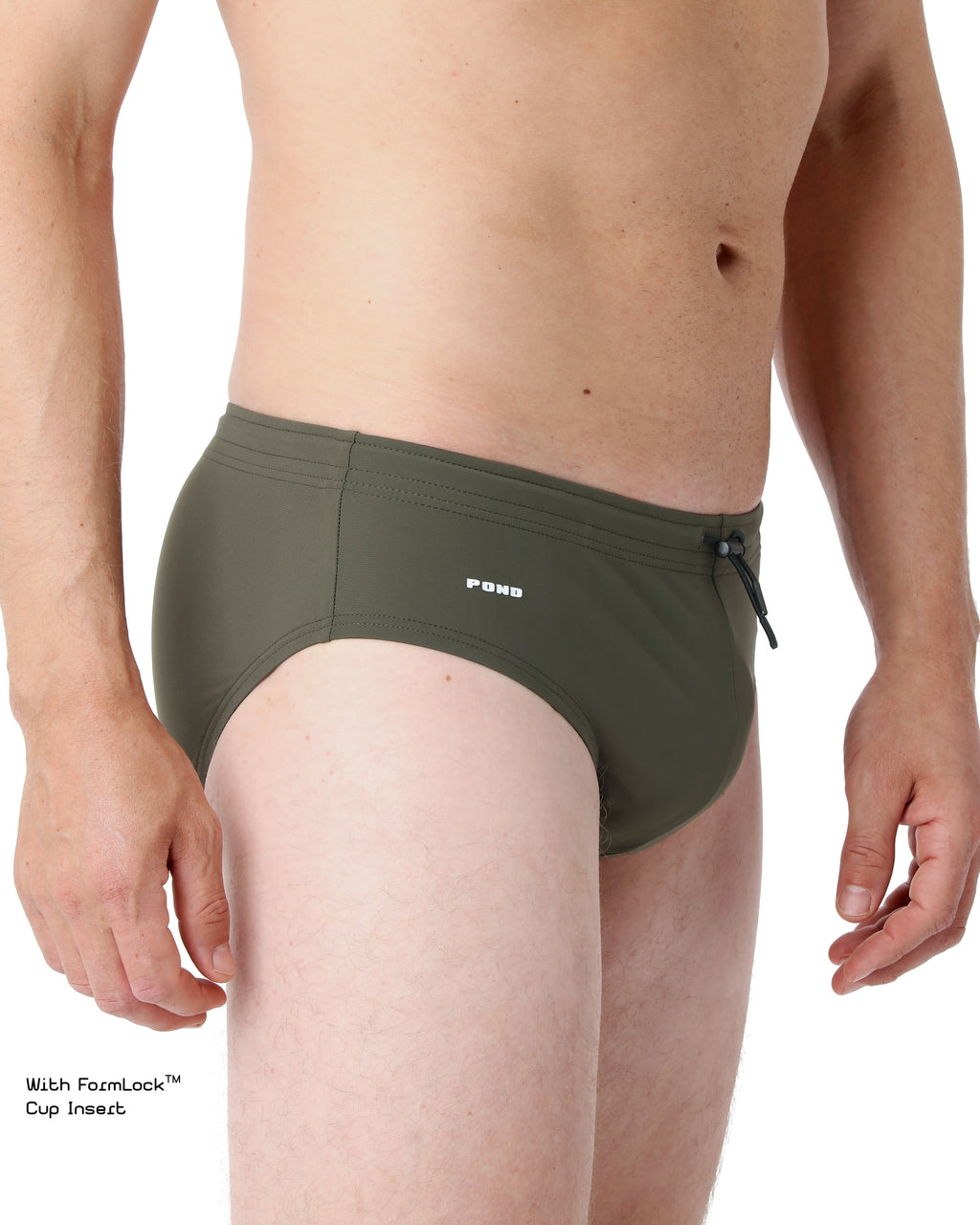 Harbour Swim Brief 3.5" Khaki