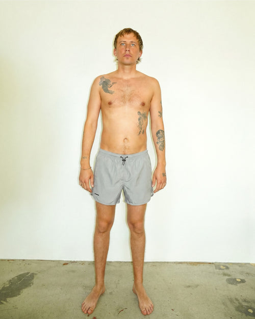 Harbour Swim Shorts 3" Light Grey