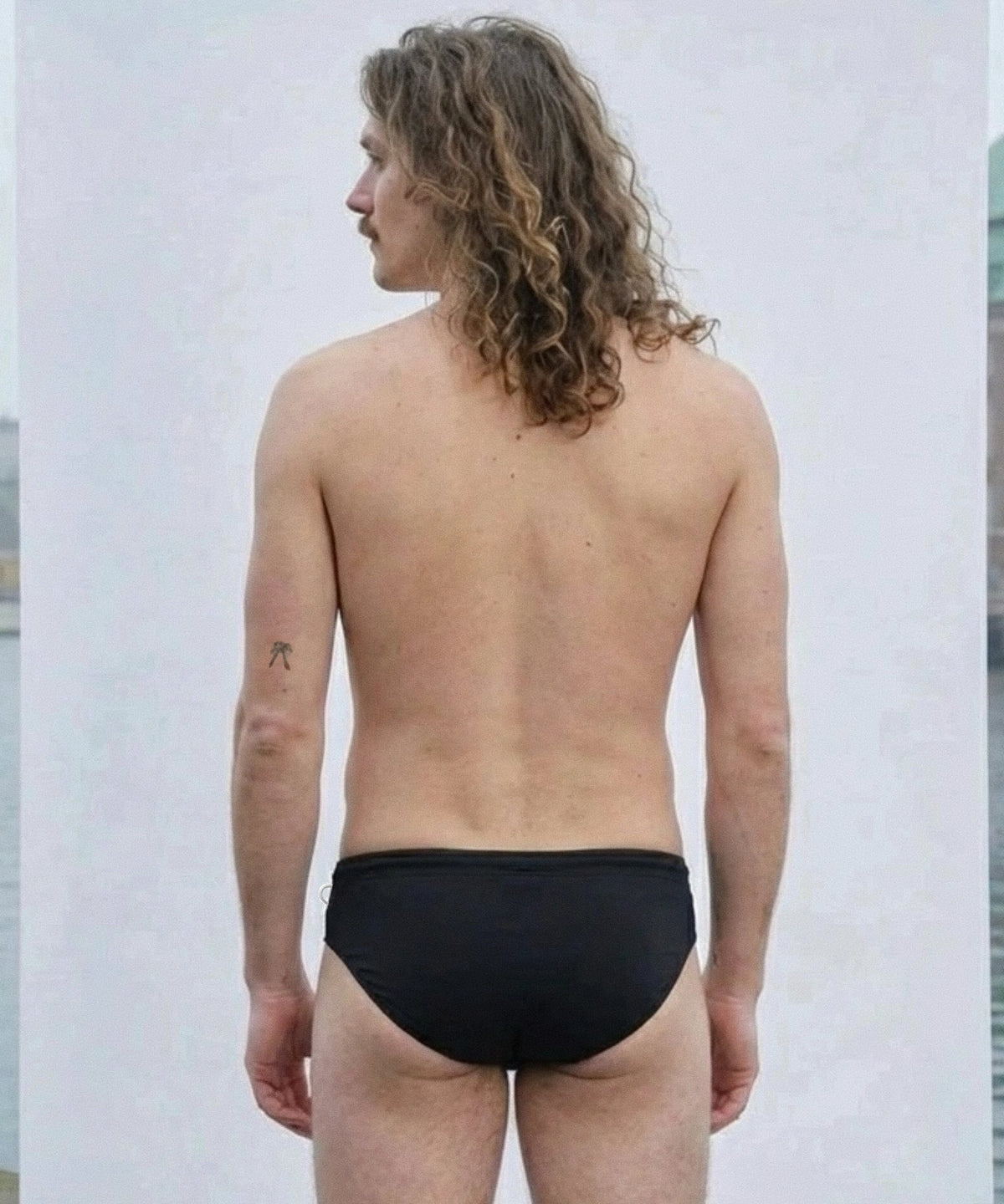 POND1 3.5" Swim Brief Deep Sea Black