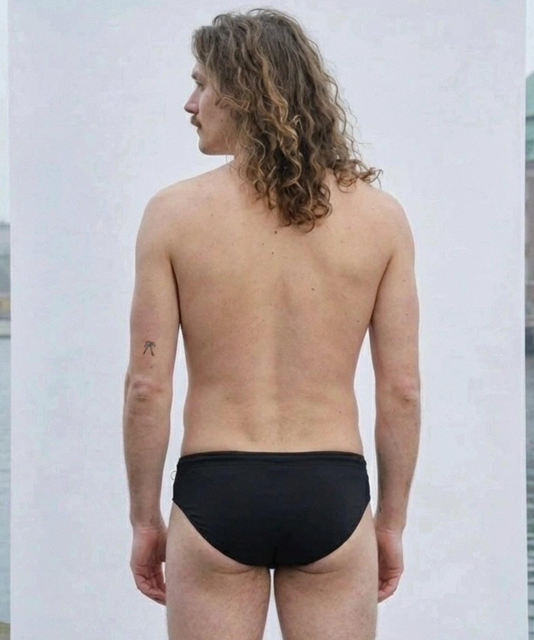 POND1 3.5" Swim Brief Deep Sea Black