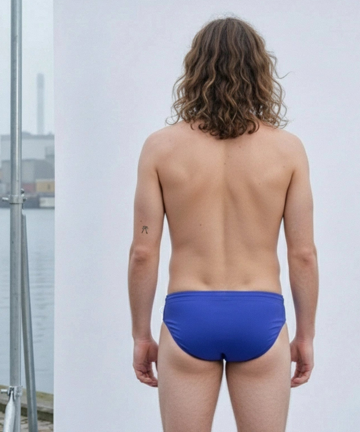 POND1 3.5" Swim Brief Ocean Blue