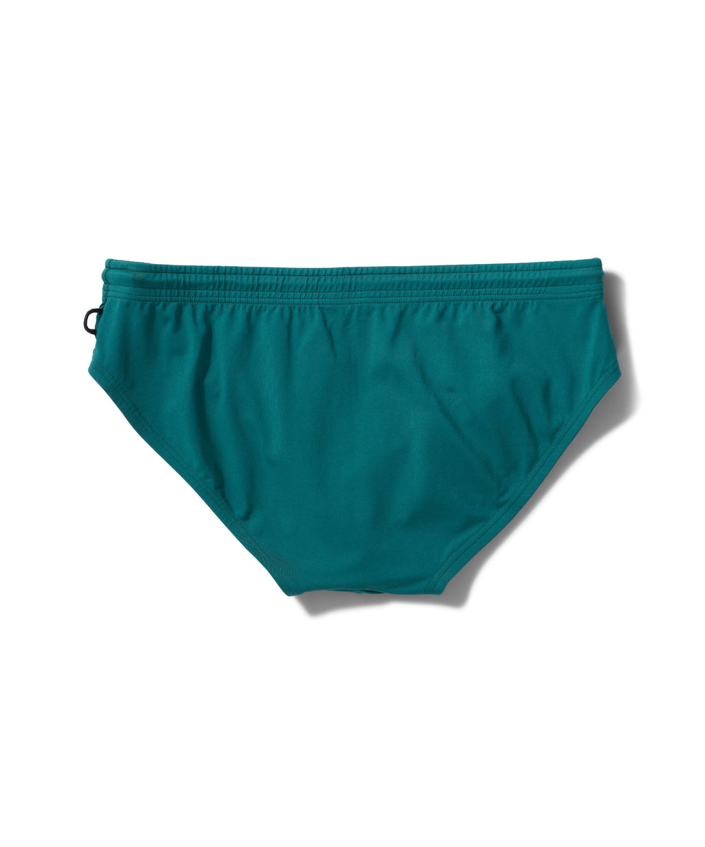 POND1 3.5" Swim Brief Seagrass Green