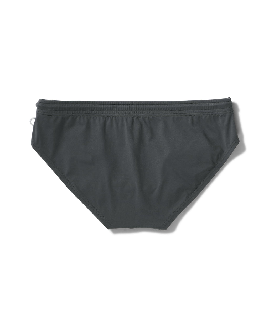 POND1 3.5" Swim Brief Titanium Steel