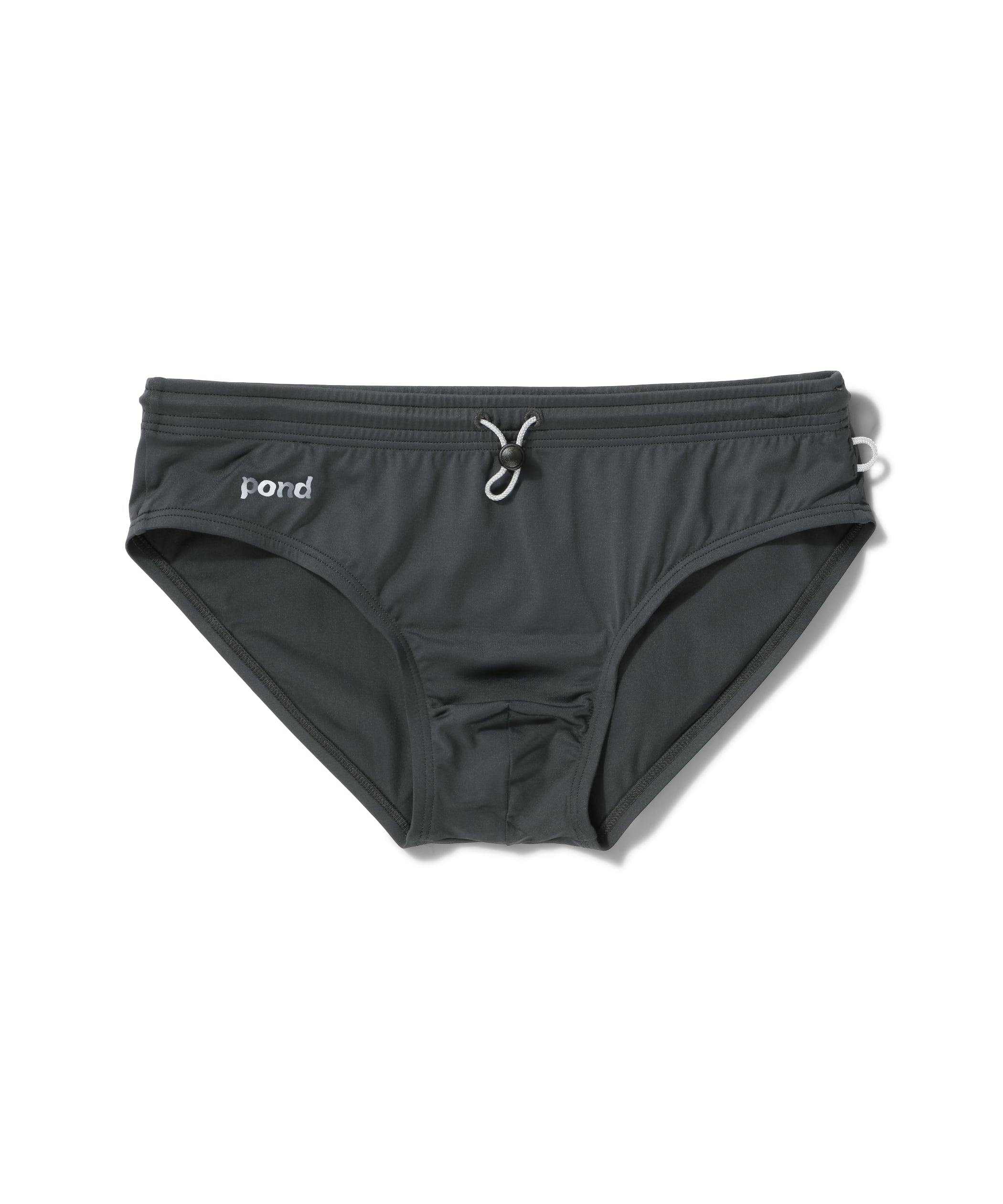 POND1 3.5" Swim Brief Titanium Steel