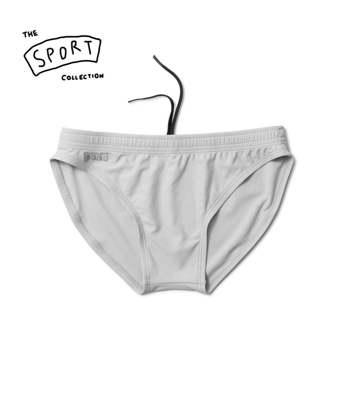 POND3 SPORT 2.4" Swim Brief Grey Haze