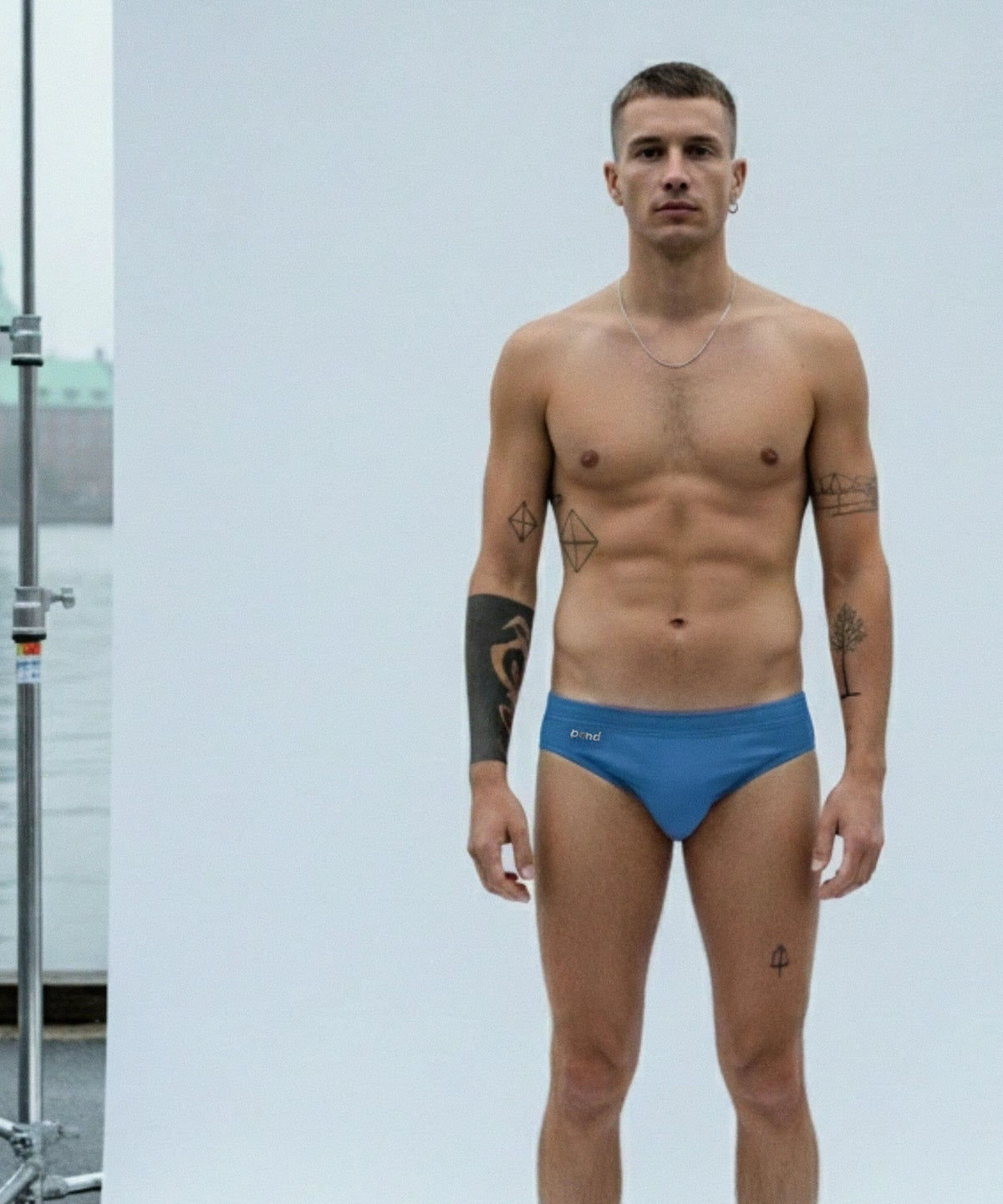 POND3 SPORT 2.4" Swim Brief Blue Haze