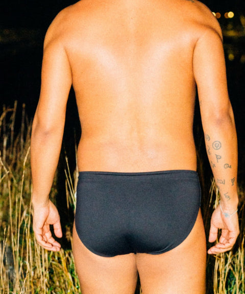 POND1 Swim Brief '25 Deep Sea Black
