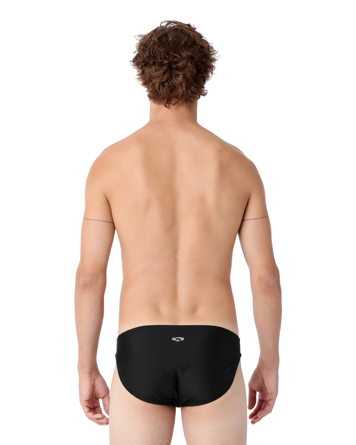 Pool Swim Brief 1.5" Black