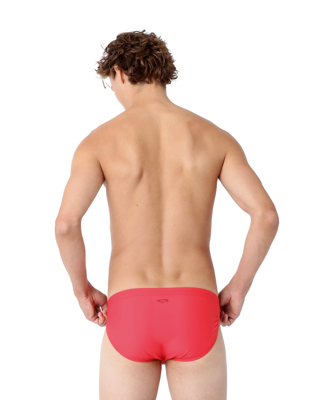 Pool Swim Brief 1.5" Coral