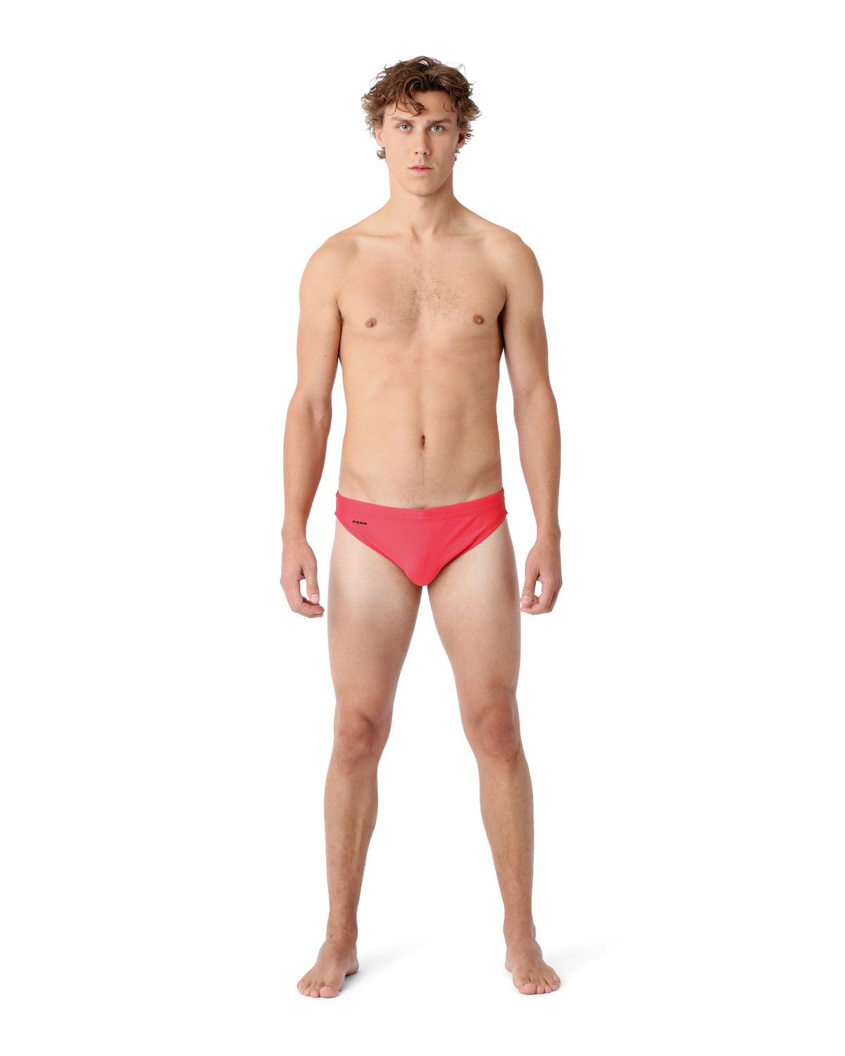 Pool Swim Brief 1.5" Coral