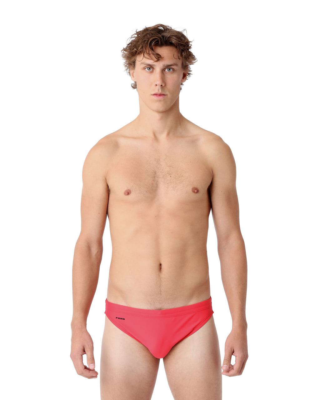 Pool Swim Brief 1.5" Coral