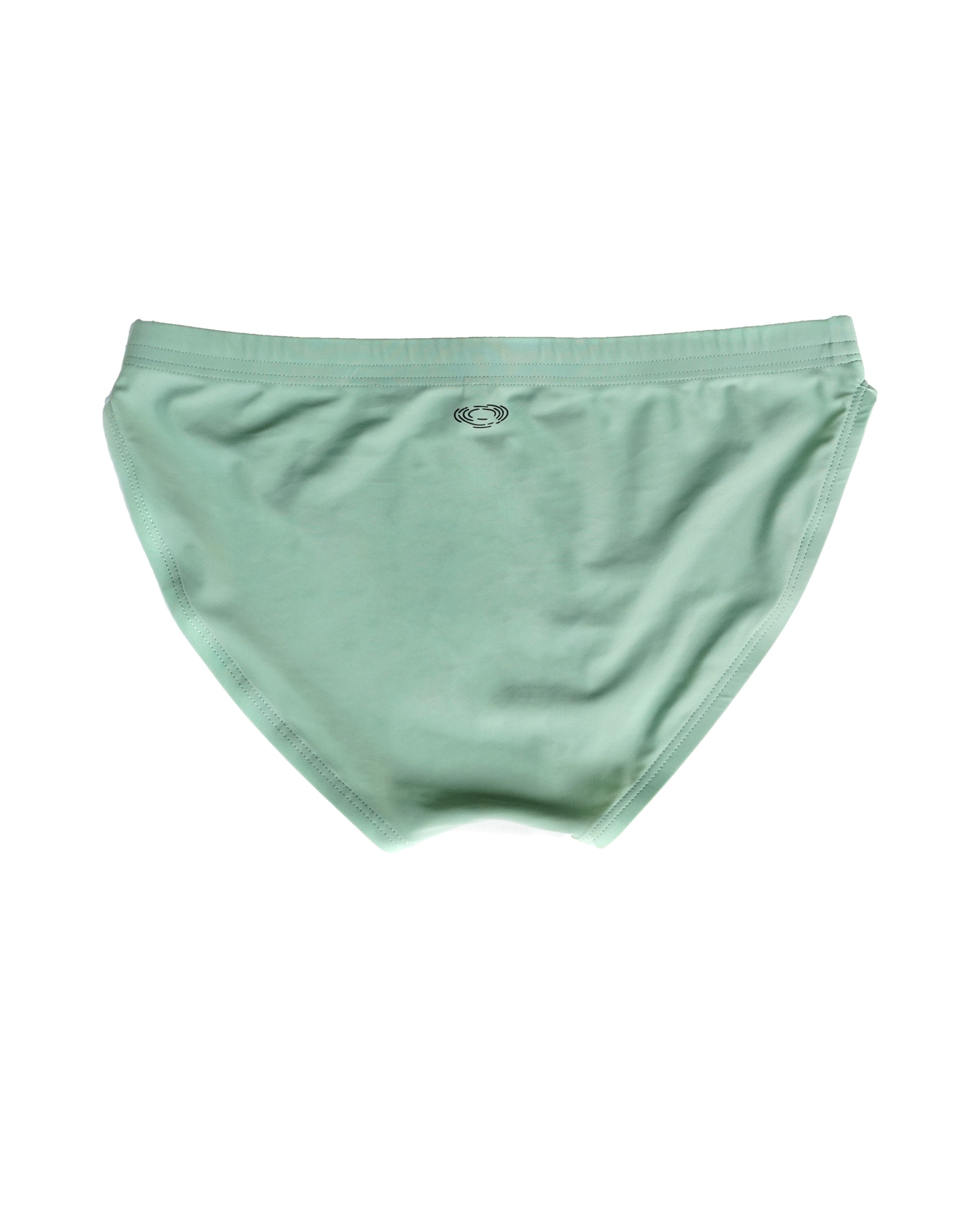 Pool Swim Brief 1.5" Sage Green