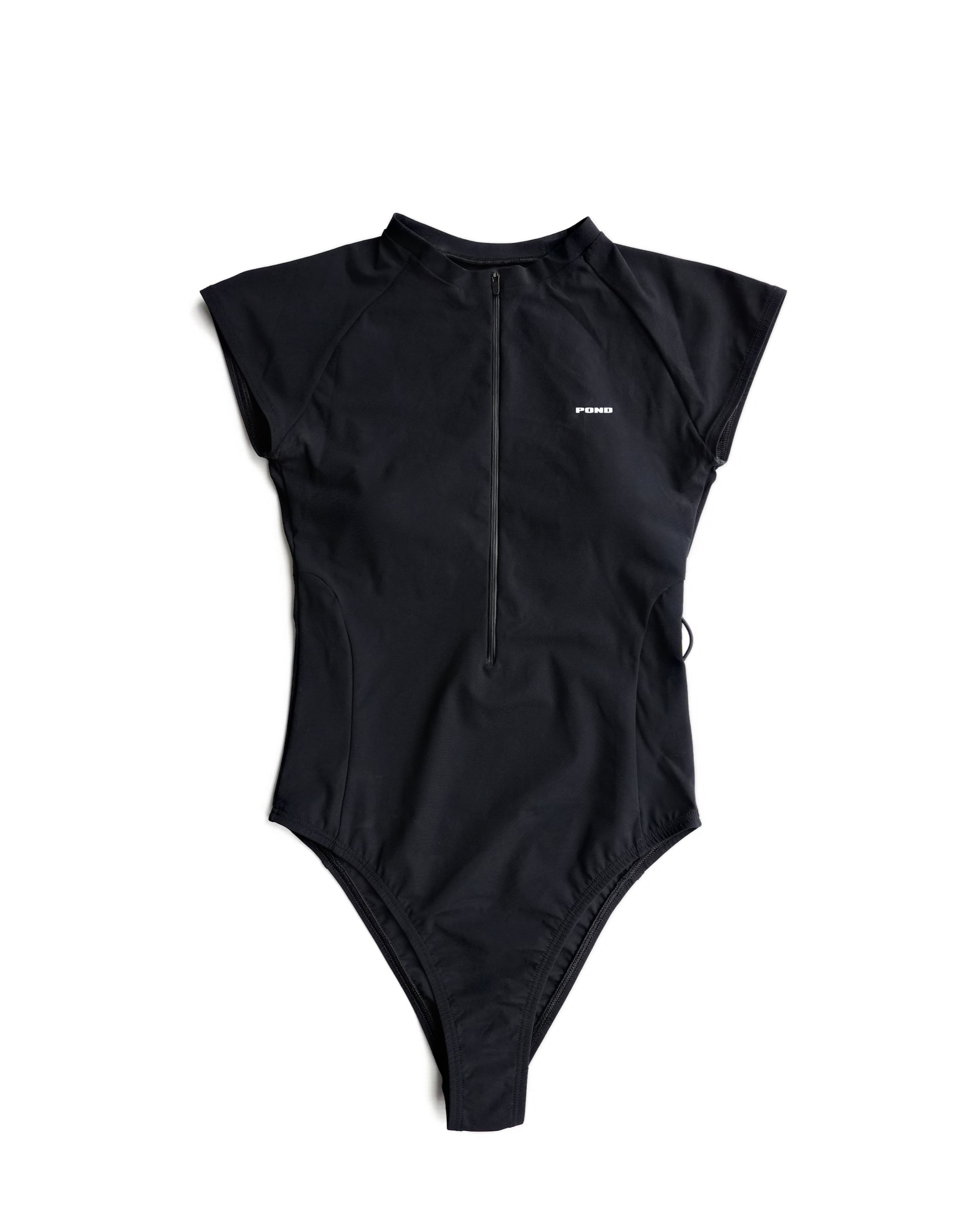 Harbour Swimsuit High Cut — Black — Black — 01