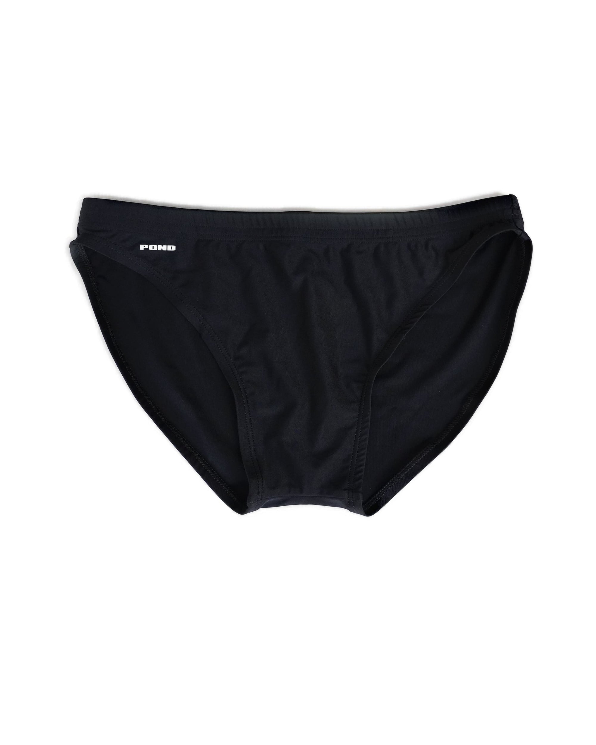 Pool Swim Brief 1.5" — Black — Black — 01