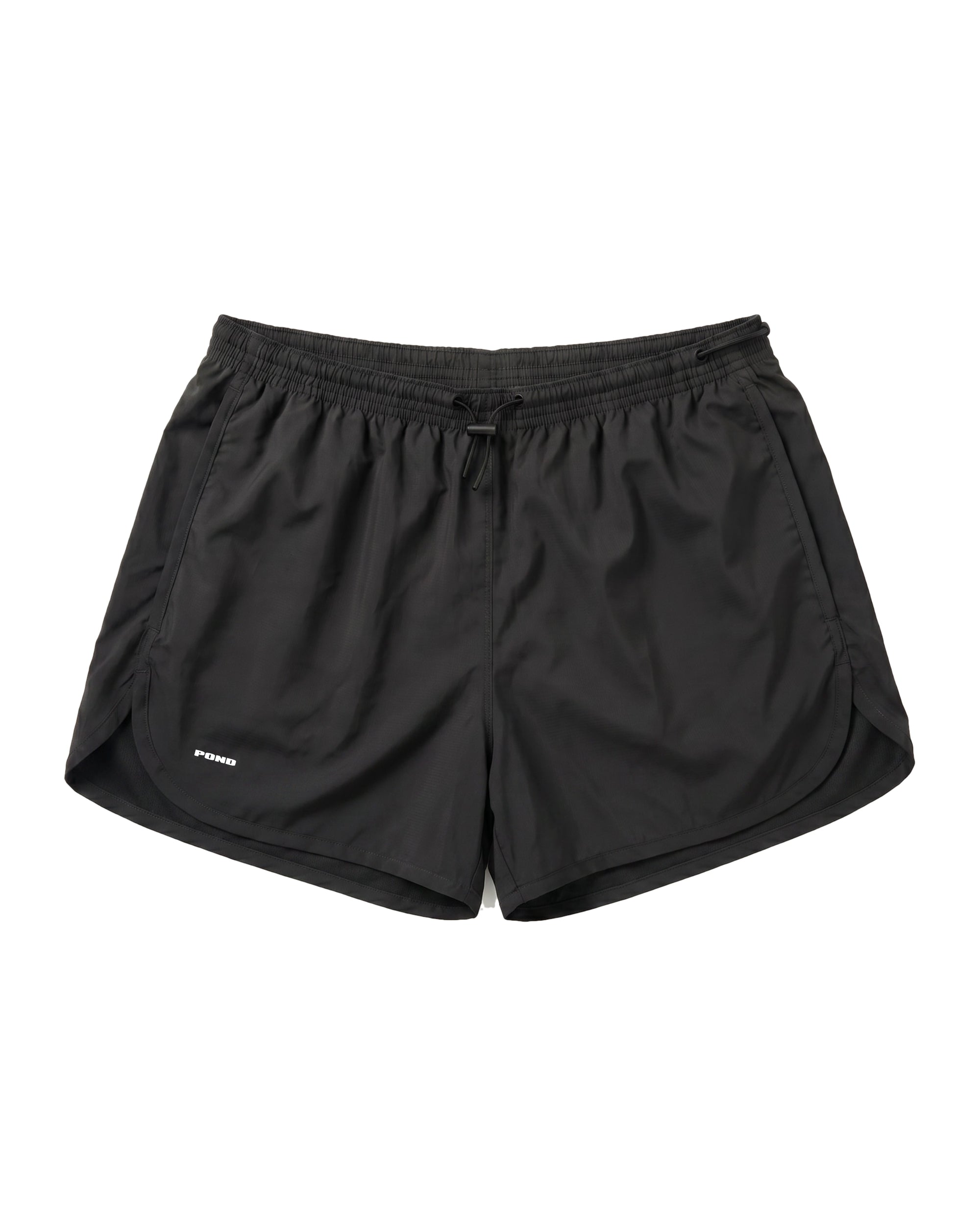 Harbour Swim Shorts 3" — Black — Black — 01
