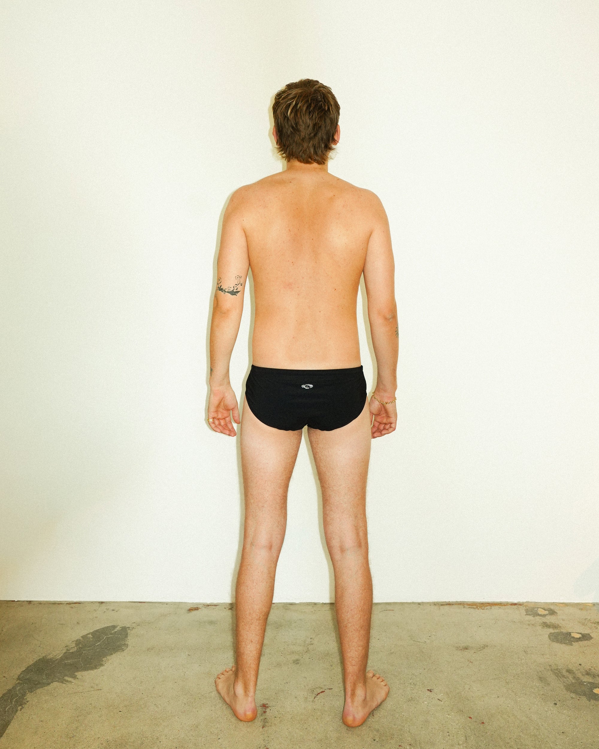 Harbour Swim Brief 3.5" — Black — Black — 02