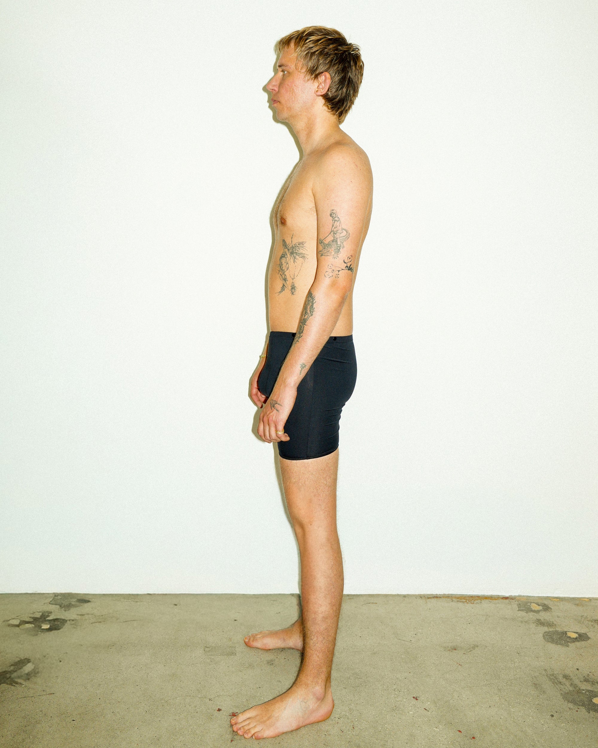 Harbour Liner Boxer Brief — Black — Black — 03