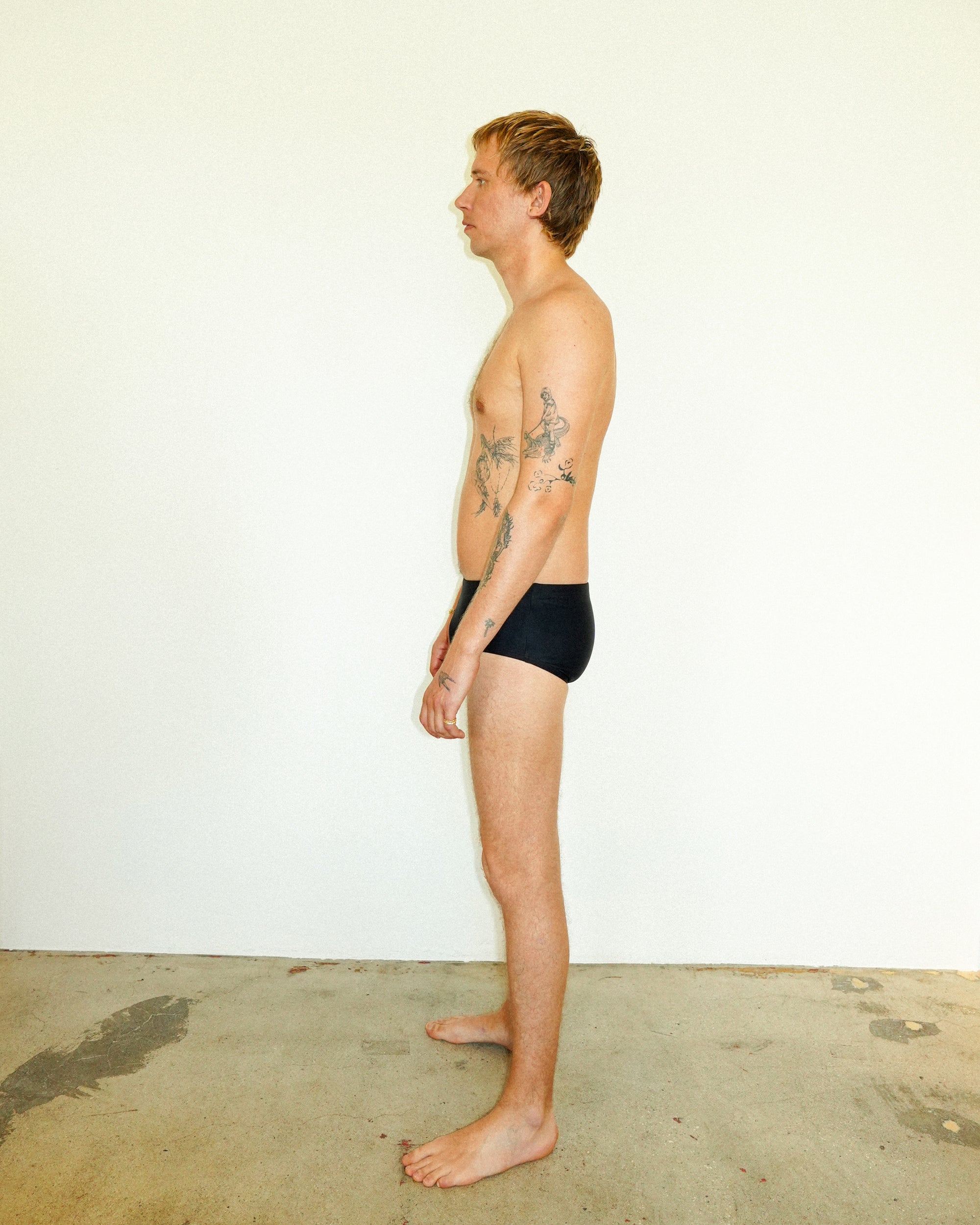 Pool Swim Brief 5.5" — Black — Black — 03