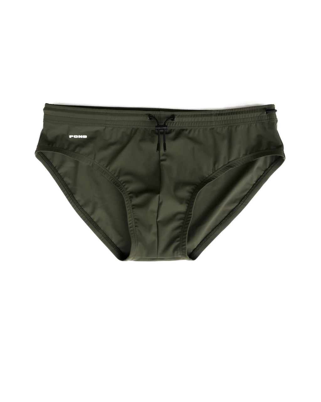 Harbour Swim Brief 3.5" — Dark Green — Dark Green — 01