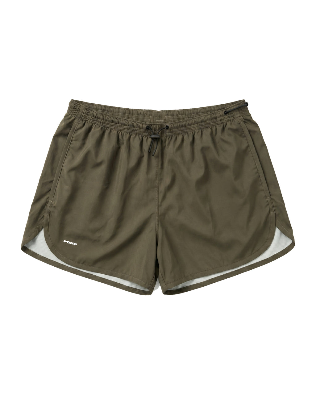 Harbour Swim Shorts 3" — Dark Green — Dark Green — 01