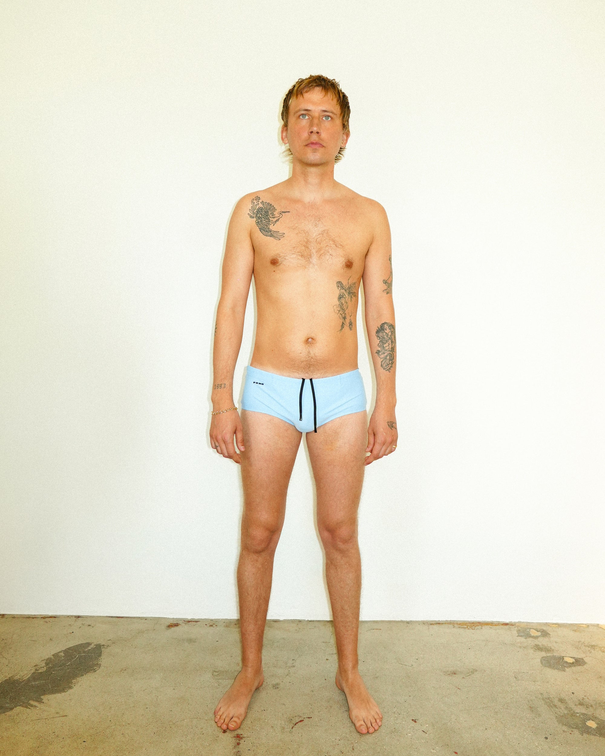 Pool Swim Brief 5.5" — Light Blue — Light Blue — 02