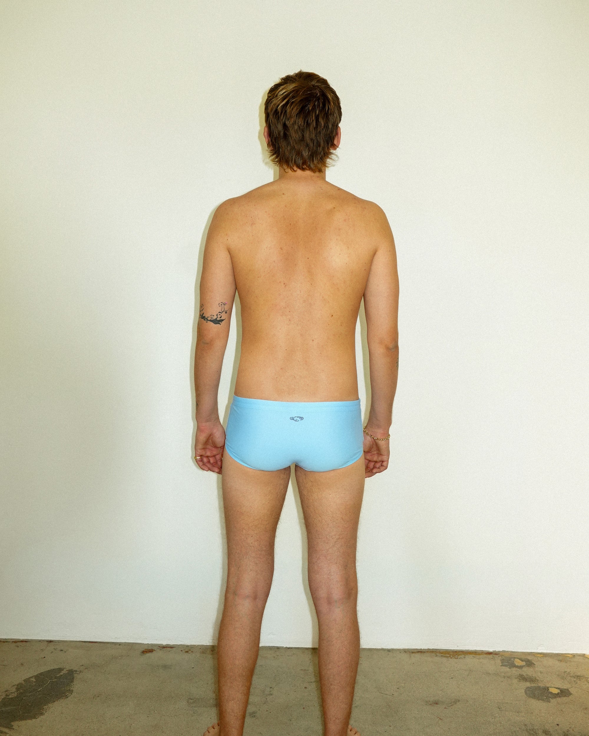 Pool Swim Brief 5.5" — Light Blue — Light Blue — 04