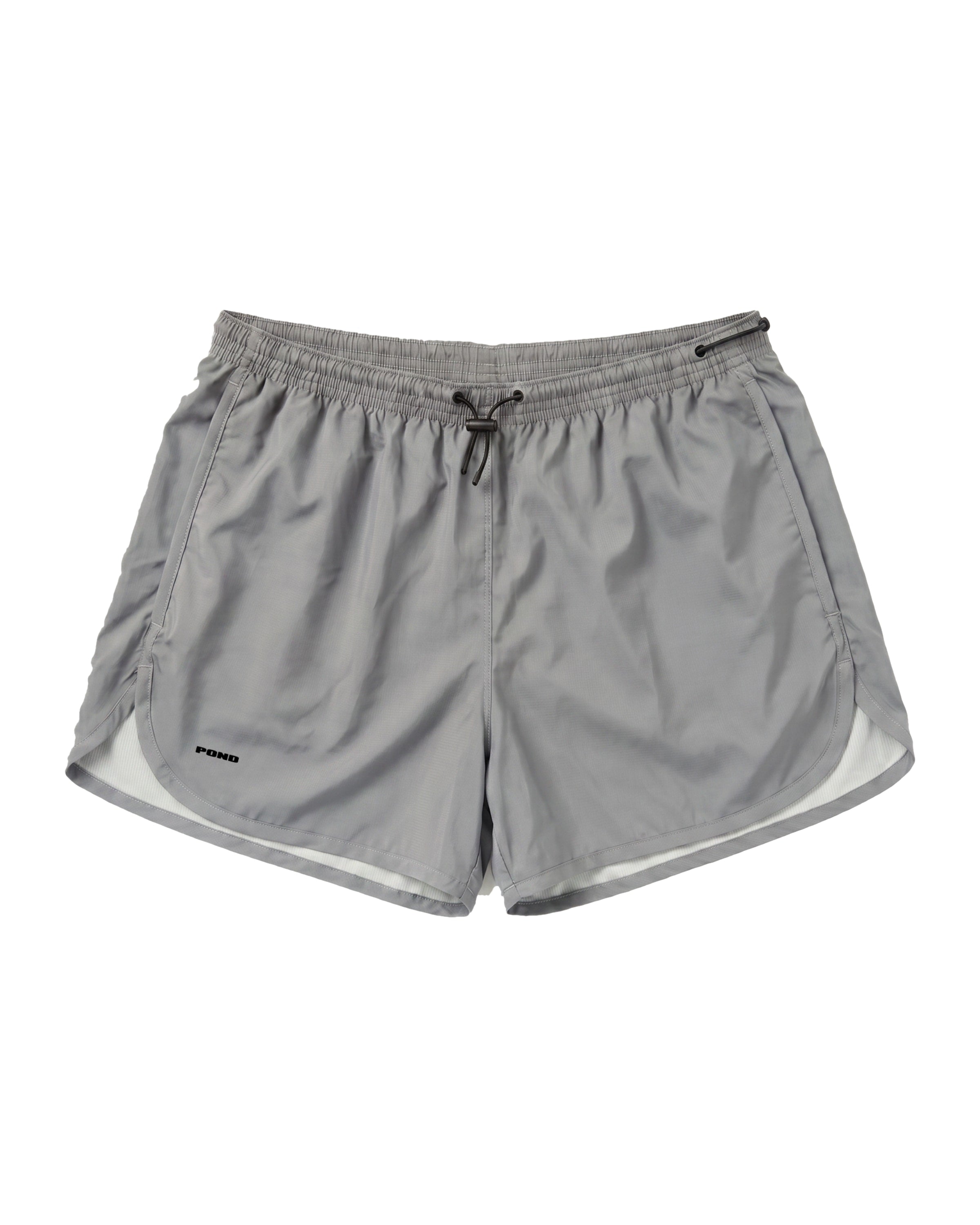 Harbour Swim Shorts 3" — Light Grey — Light Grey — 01