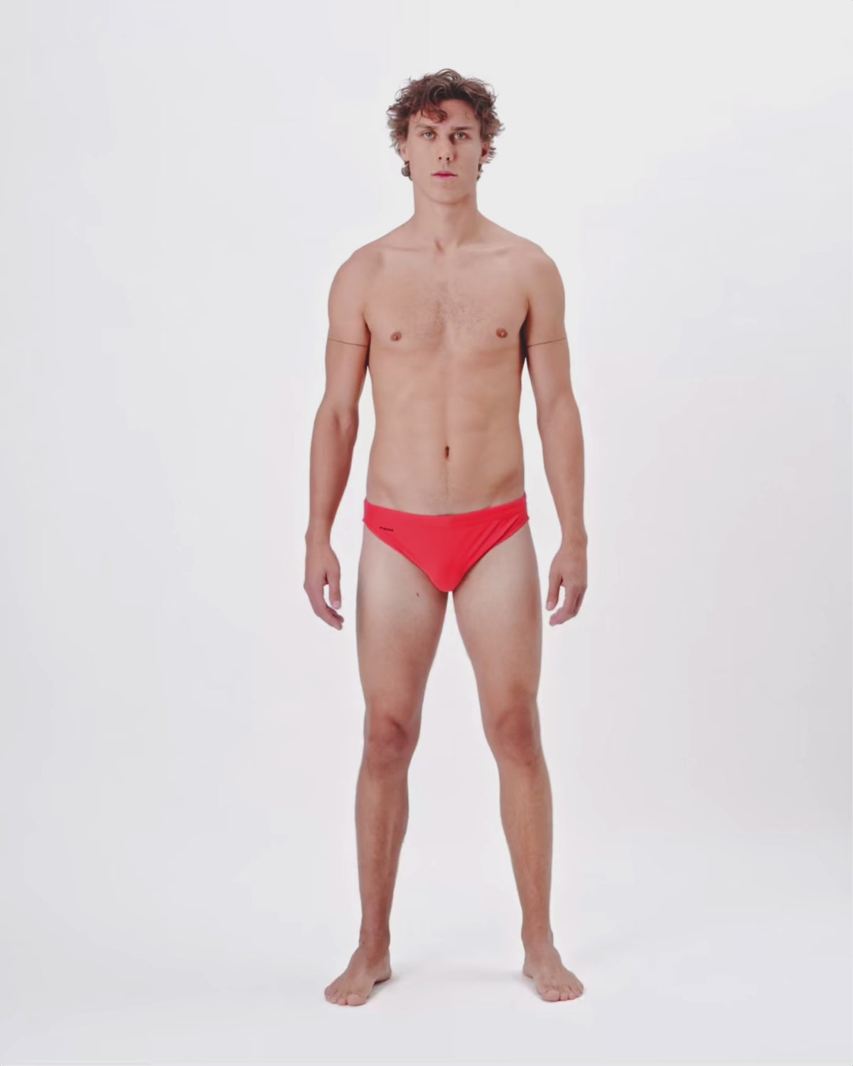 Pool Swim Brief 1.5" Coral