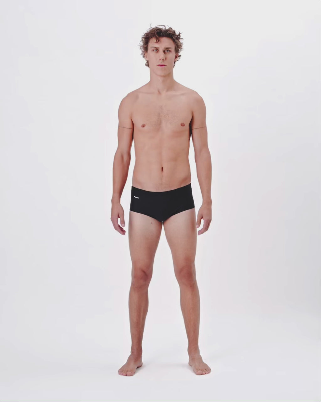 Pool Swim Brief 5.5" Black