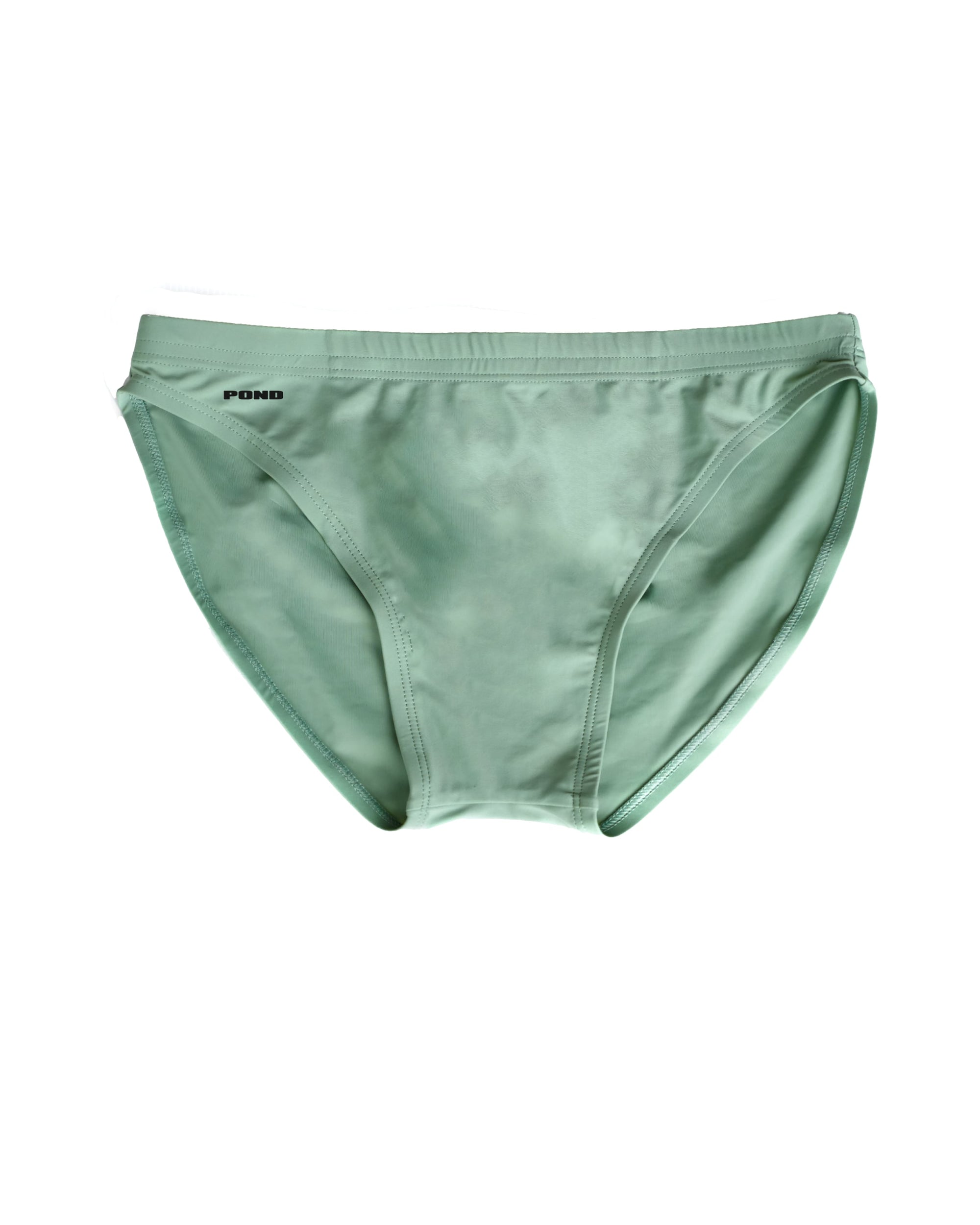 Pool Swim Brief 1.5" — Sage Green — Sage Green — 01